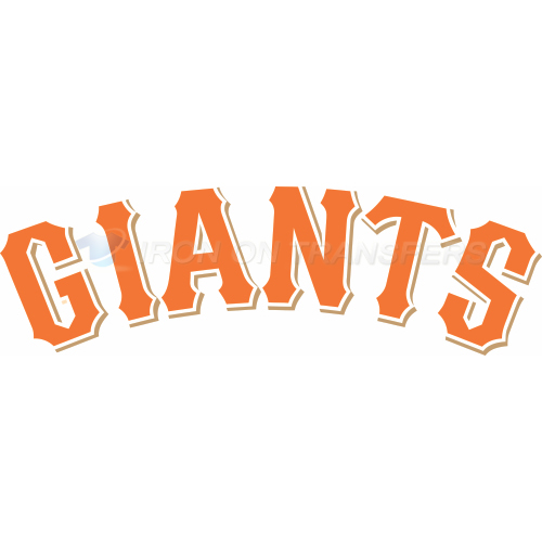 San Francisco Giants Iron-on Stickers (Heat Transfers)NO.1902